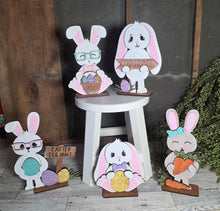 Load image into Gallery viewer, 5 pc Bunny decor DIY KIT