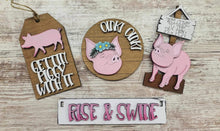 Load image into Gallery viewer, DIY KIT, Pig wagon insert NO SUPPLIES
