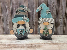 Load image into Gallery viewer, DIY KIT with supplies Winter interchangeable gnome add-on
