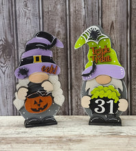 Load image into Gallery viewer, Halloween interchangeable gnome diy kit
