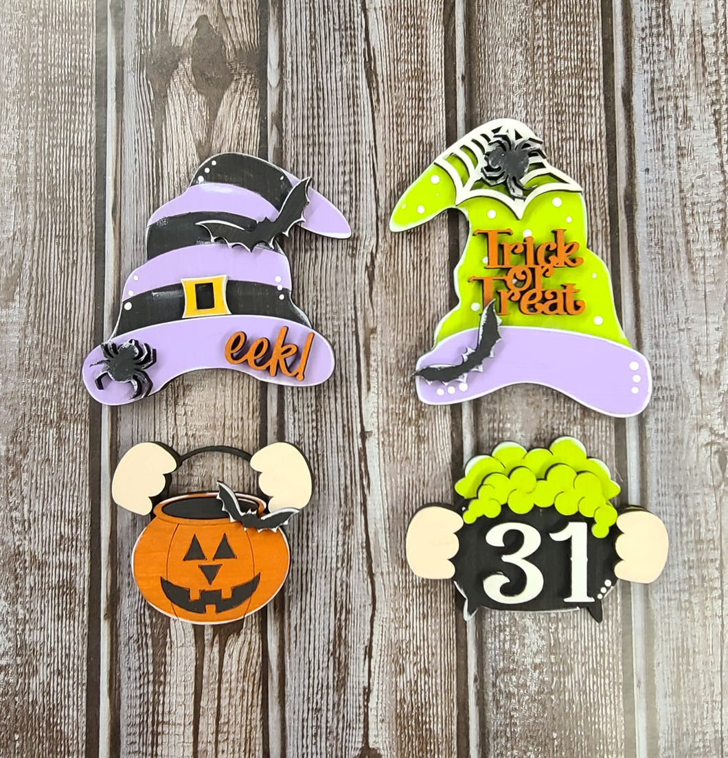 Halloween interchangeable gnome diy kit