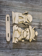 Load image into Gallery viewer, Snowman and highland DIY kit
