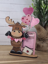 Load image into Gallery viewer, Love letters moose shelf sitter DIY kit
