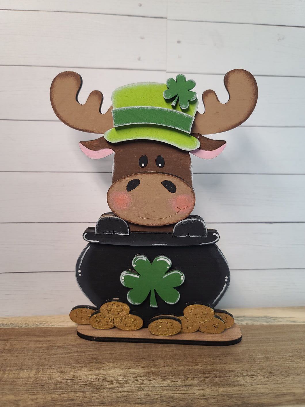 St Patricks Day moose DIY KIT