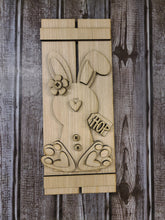 Load image into Gallery viewer, Pallet bunny DIY kit shelf sitter
