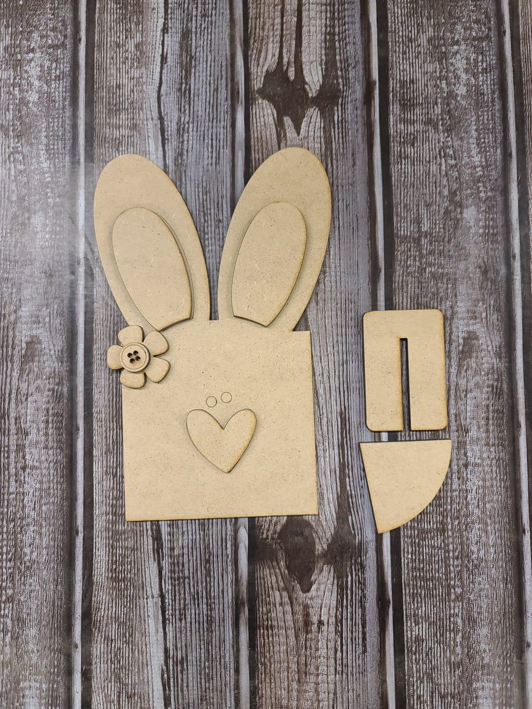 Square bunny DIY kit