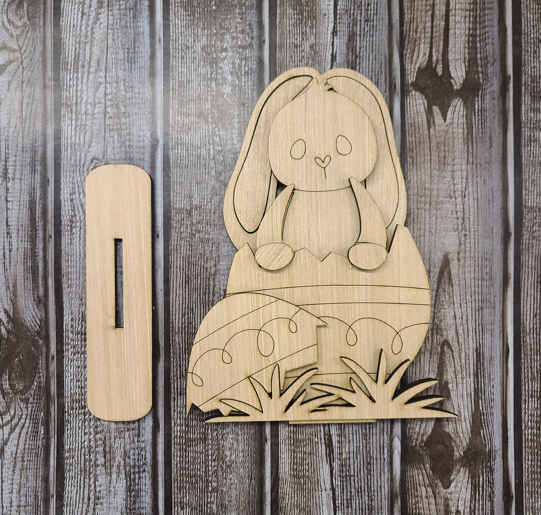 Floppy ear hatching bunny DIY kit