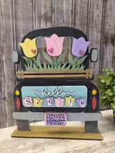 Load image into Gallery viewer, Hello spring tulips truck
