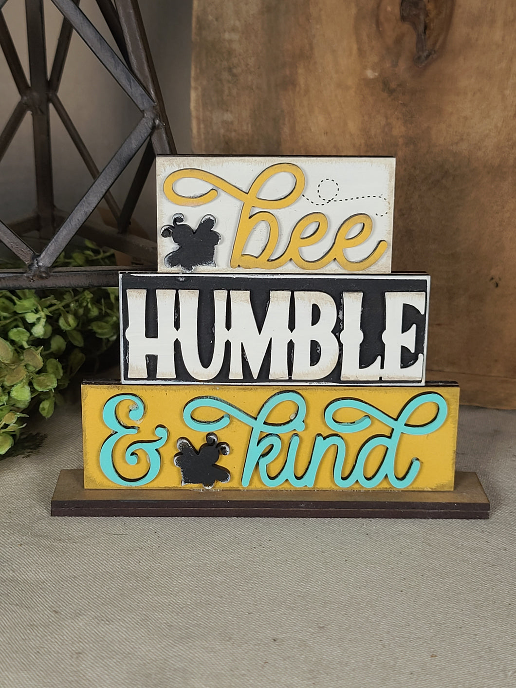 Bee humbe and kimd wordstack DIY KIT