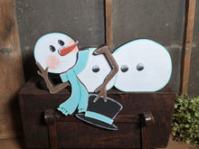 Load image into Gallery viewer, DIY KIT Snowman ledge sitter
