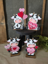 Load image into Gallery viewer, DIY KIT!  Valentine's dairy cows
