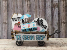 Load image into Gallery viewer, Ice cream wagon insert
