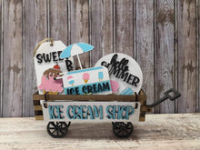 Load image into Gallery viewer, DIY KIT without supplies Ice cream wagon insert
