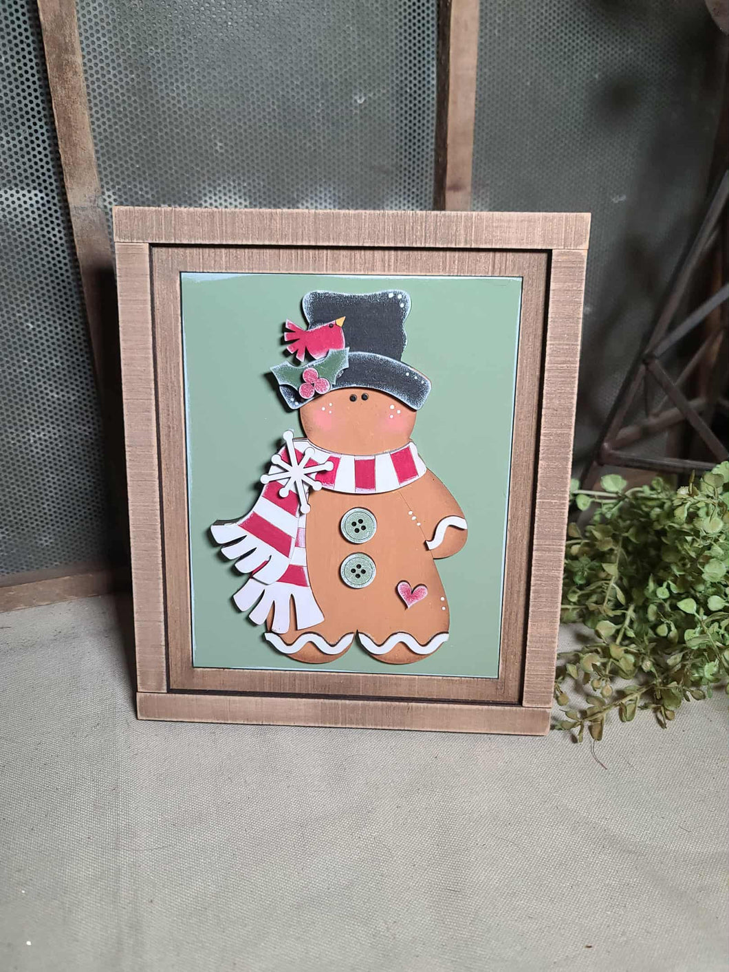 Christmas frame inserts