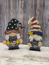 Load image into Gallery viewer, Patriotic interchangeable gnome add on
