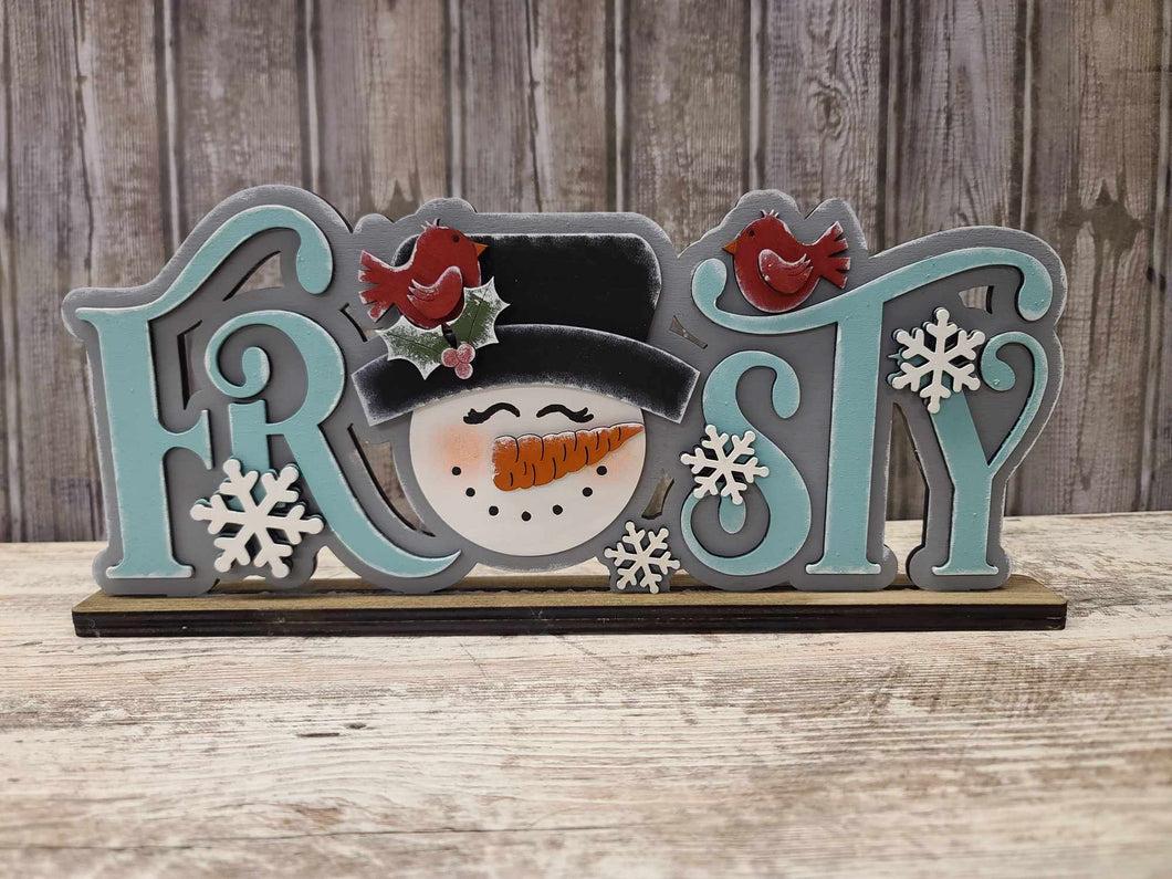 Frosty Word block