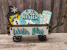 Load image into Gallery viewer, Winter bliss interchangeable wagon insert
