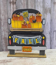 Load image into Gallery viewer, U-pick fall pumpkins interchangeable truck insert
