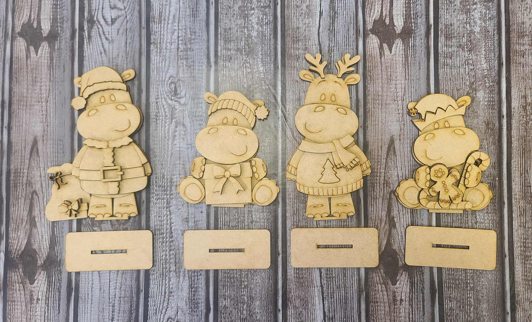 Christmas Hippopotamus DIY KIT