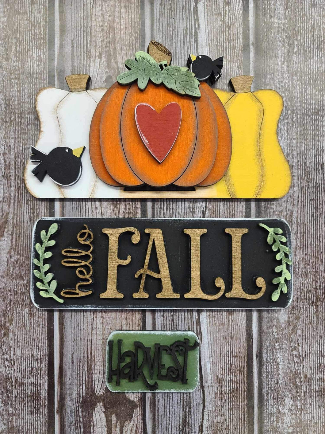 Hello Fall truck insert