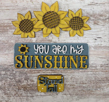 Load image into Gallery viewer, Sunflower truck insert
