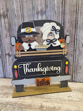 Load image into Gallery viewer, Thanksgiving pilgrim truck insert
