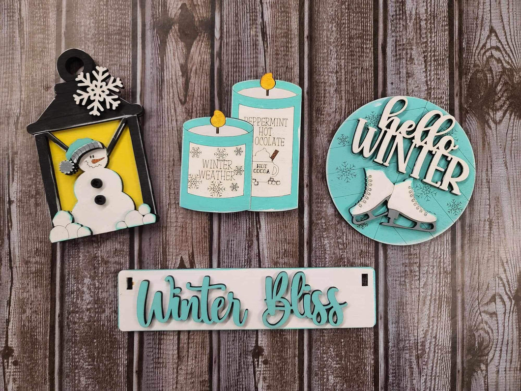 Winter bliss interchangeable wagon insert