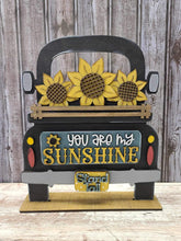 Load image into Gallery viewer, Sunflower truck insert. DIY kit with supplies
