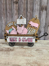 Load image into Gallery viewer, DIY KIT, Pig wagon insert NO SUPPLIES
