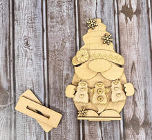 Load image into Gallery viewer, Gingerbread gnome shelf sitter DIY kit without supplies
