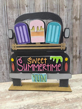 Load image into Gallery viewer, Sweet summertime Popsicle truck insert
