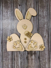 Load image into Gallery viewer, DIY Bunny with 2 eggs

