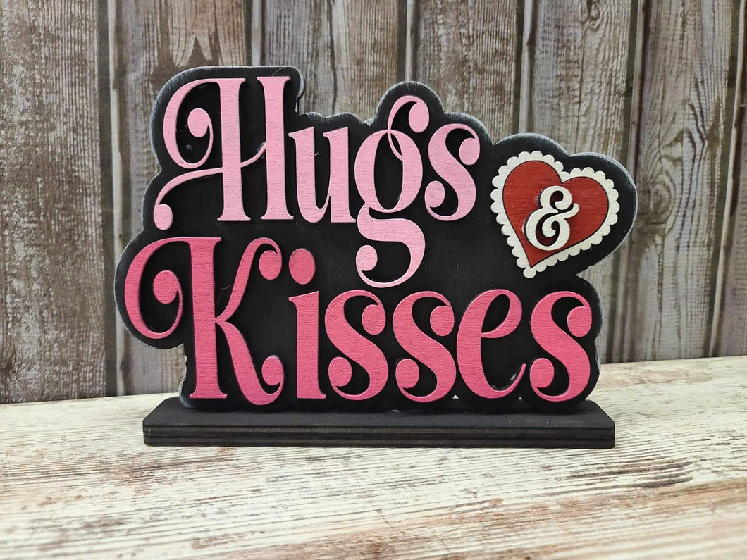 Hugs and kisses