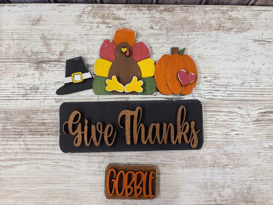 Give thanks truck insert