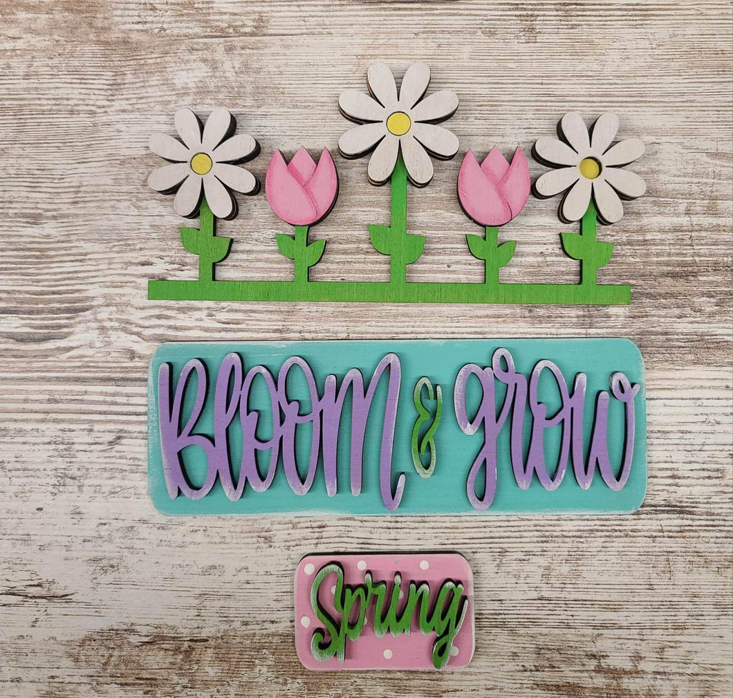 Bloom and grow spring truck insert