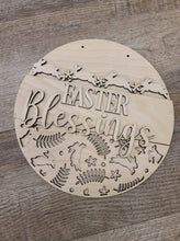 Load image into Gallery viewer, Easter Blessings 18 inch round DIY kit WITH SUPPLIES
