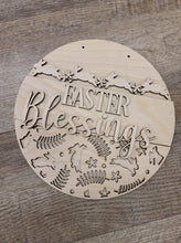 Load image into Gallery viewer, Easter Blessings 18 inch round DIY kit WITHOUT SUPPLIES
