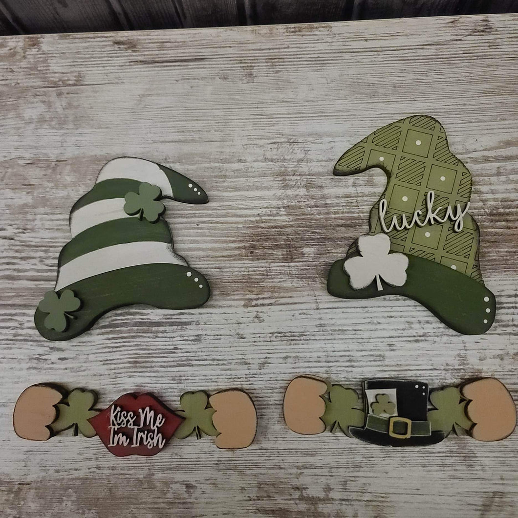 St Patrick’s day interchangeable gnome set