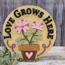 Load image into Gallery viewer, Love grows here Diy kit with supplies
