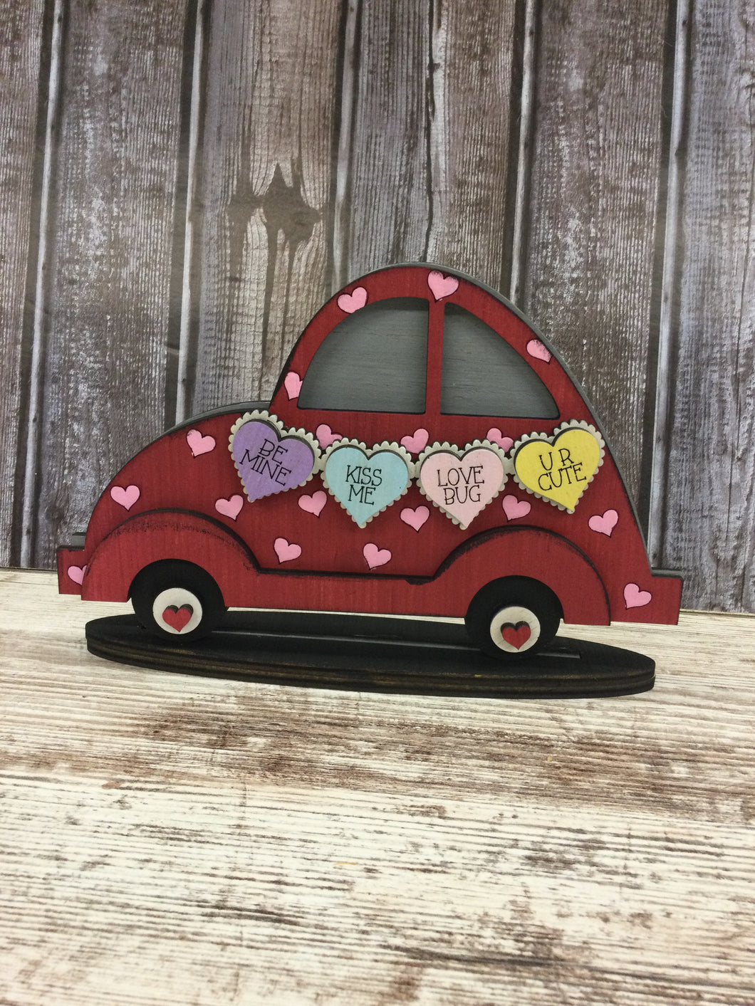 Interchangeable VW Bug Valentines