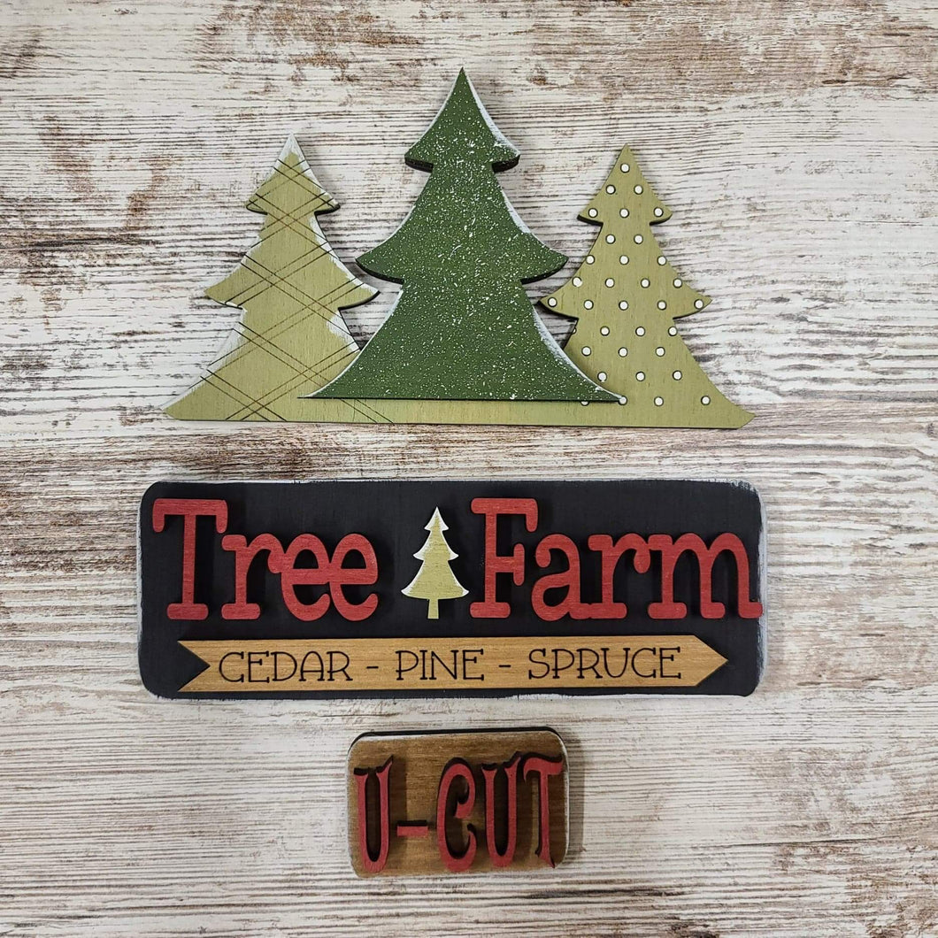 Tree farm truck insert