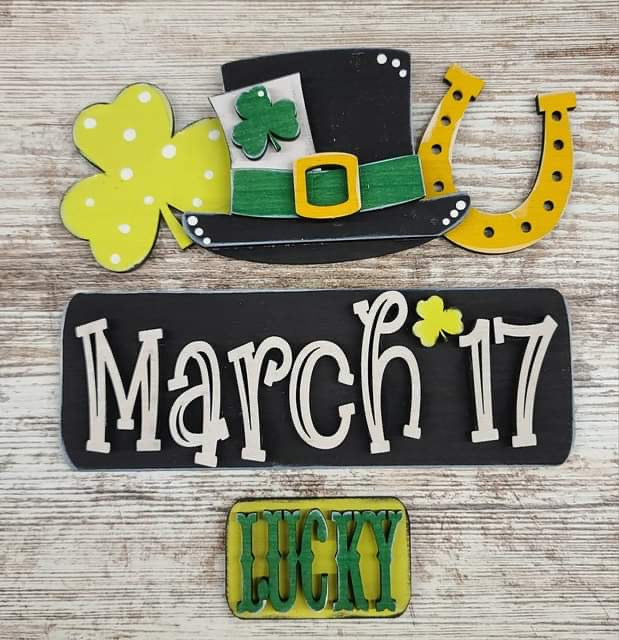 St Patrick’s insert for interchangeable truck