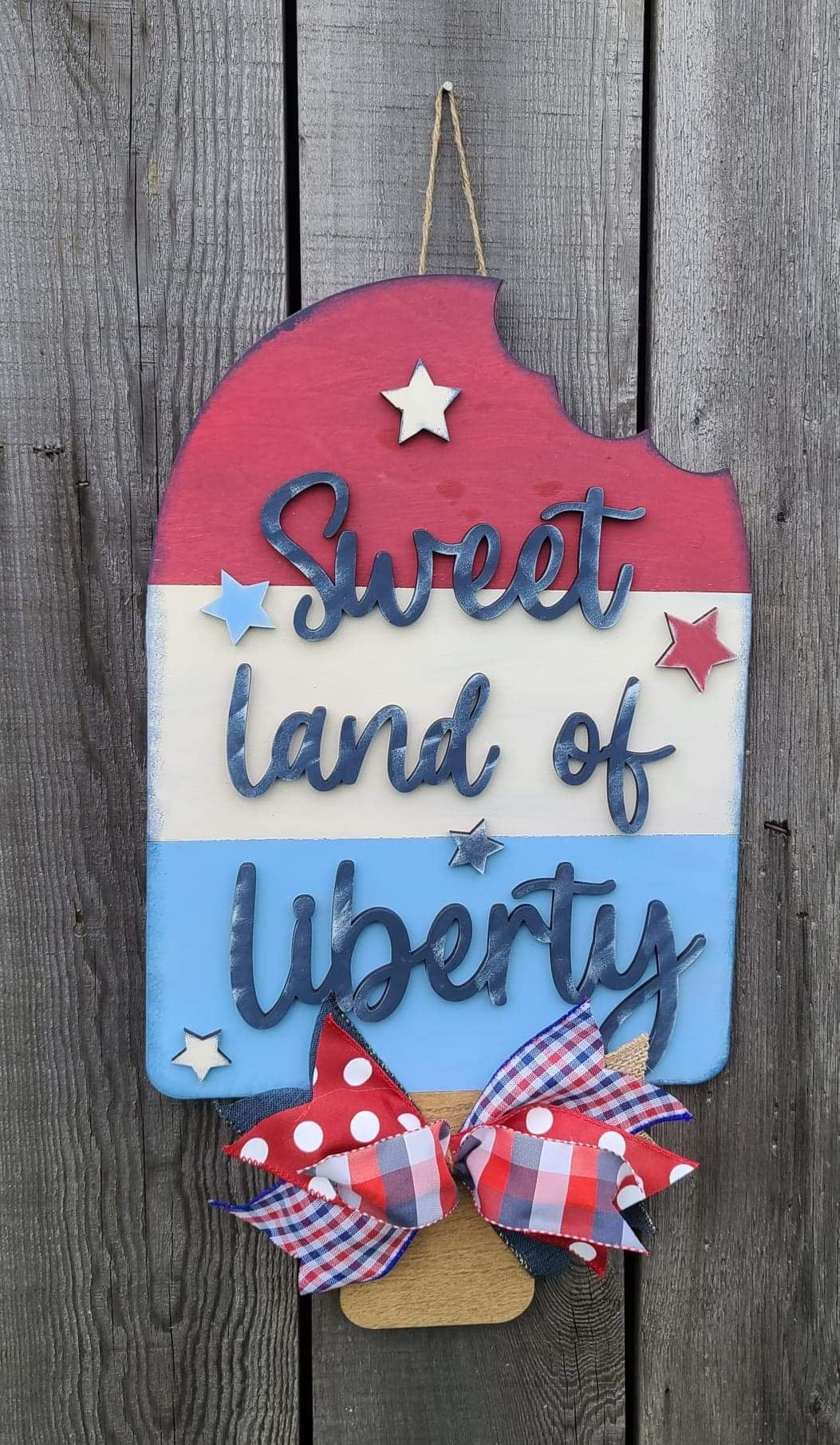 Sweet land of liberty hanger