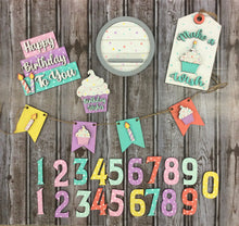 Load image into Gallery viewer, Birthday tiered tray set
