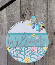 Load image into Gallery viewer, DIY Welcome Easter round 18 inch WITHOUT SUPPLIES
