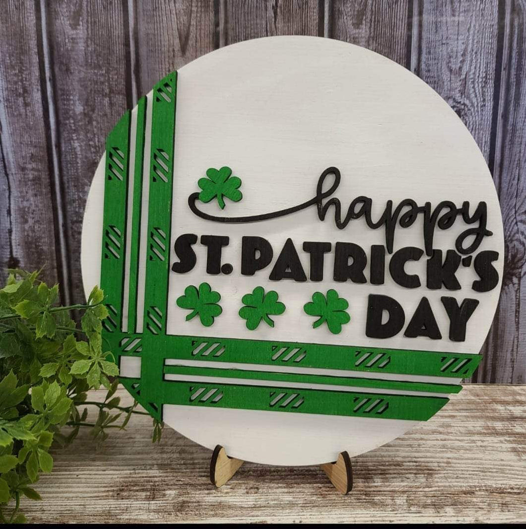 Happy St. Patrick’s Day kit with supplies