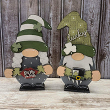 Load image into Gallery viewer, St Patrick’s day interchangeable gnome set
