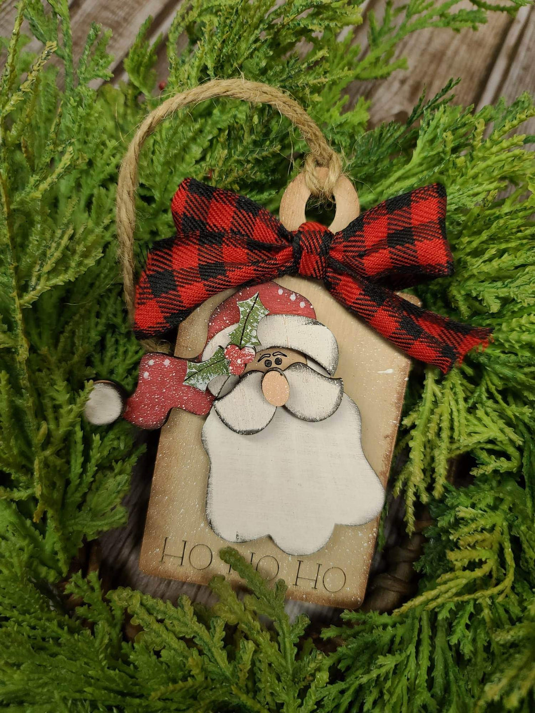 Santa ornament