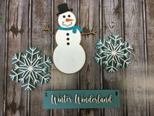 Load image into Gallery viewer, Winter wonderland wagon insert DIY KIT
