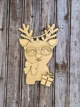 Load image into Gallery viewer, Reindeer Kids DIY Kit with supplies
